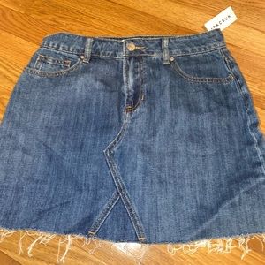 Denim skirt